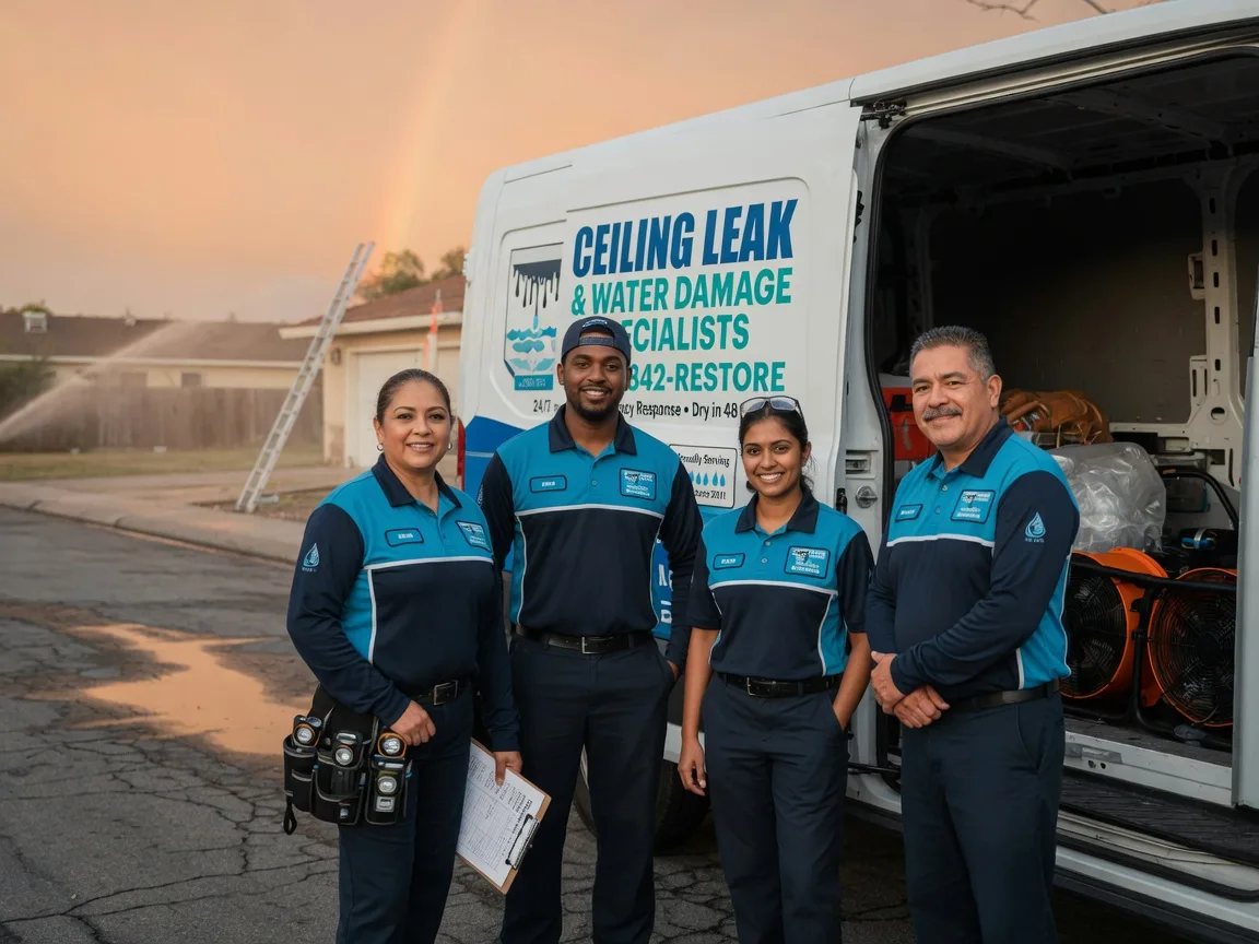 Ceiling Leak Cleanup company in Rome, OH